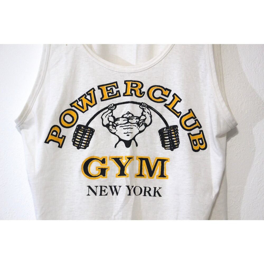 Vintage Power Club Gym New York Tank Top XL - Picture 2 of 5